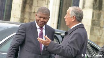 Portugal Staatsbesuch angolanischer Präsident Joao Lourenco (DW/J. Carlos)