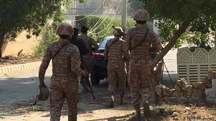 Pakistan Angriff auf chinesisches Konsulat in Karachi (Reuters/A. Soomro)