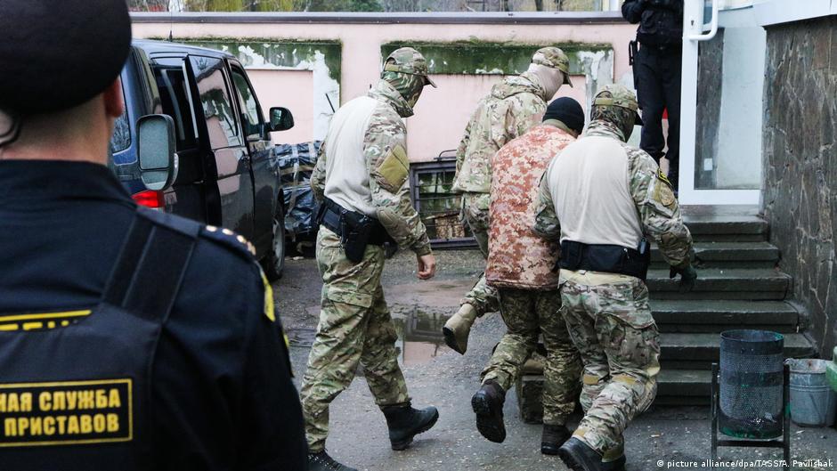 Russland Konflikt Krim Ukraine | inhaftierter ukrainischer Soldat in Simferopol