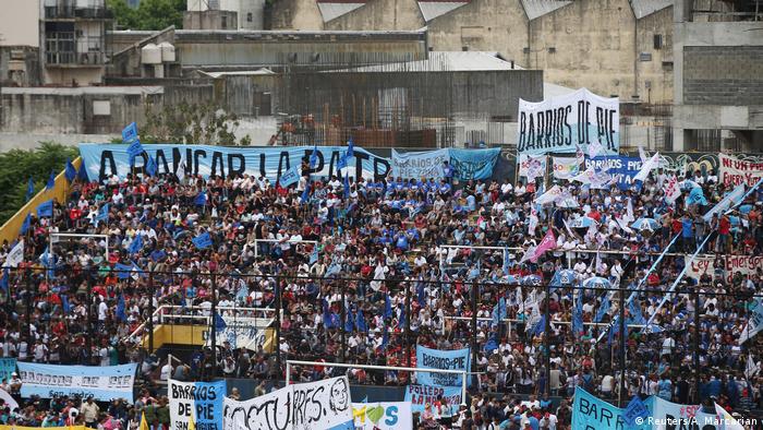 Argentinien Buenos Aires Proteste gegen G20 Gipfel (Reuters/A. Marcarian)