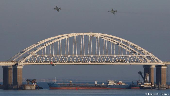 Estrecho de Kerch, en el Mar de Azov, zona del incidente que reavivó el conflicto ruso-ucraniano.
