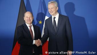 Ο γάλλος υπουργός Εξωτερικών σε πρόσφατη συνάντηση με τον γερμανό ομόλογό του