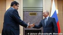 Venezuela Präsident Nicolas Maduro trifft russischen Präsident Wladimir Putin 