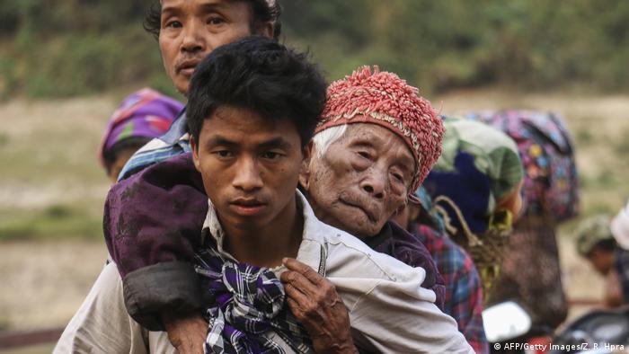 Myanmar'daki mülteciler 