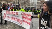 Frankreich Gelbwestenprotest in Paris | Anne-Laute aus Vernon