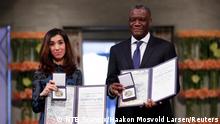 Verleihung Friedensnobelpreis Denis Mukwege Nadia Murad 