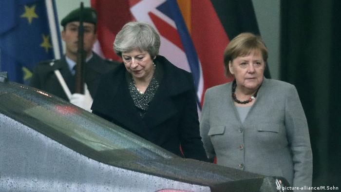 Brexit und Deutschland - Theresa May und Angela Merkel (picture-alliance/M.Sohn)