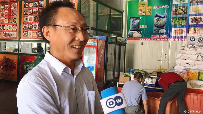 The Chinese Food Market in Lusaka (DW/F. Wan)