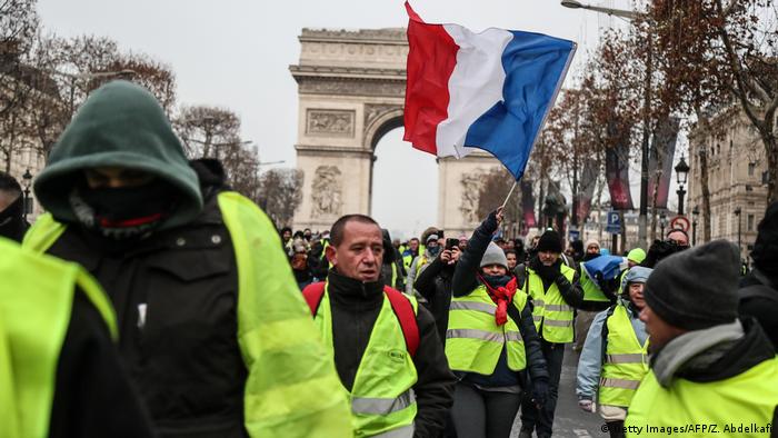 Frankreich Gelbwesten-Proteste in Paris (Getty Images/AFP/Z. Abdelkafi)