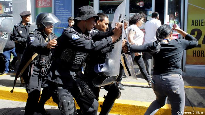 Resultado de imagen para represiÃ³n en Nicaragua