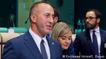 Brüssel EU | Gespräche Verhältnis EU - Kosovo (European Union/C. Dogas)