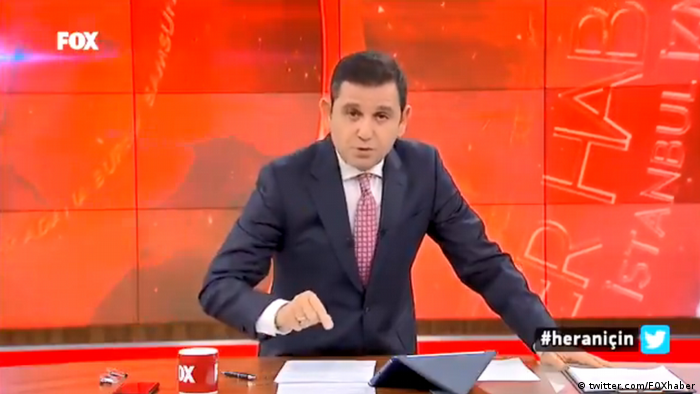 Fox TV Fatih Portakal, tÃ¼rkischer Journalist (twitter.com/FOXhaber)