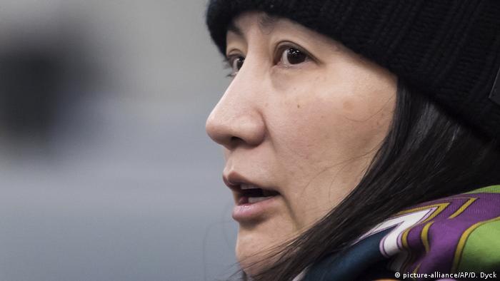 Kanada, Vancouver: Huawei Finanzchefin Meng Wanzhou (picture-alliance/AP/D. Dyck)
