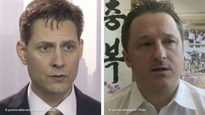 Kombobild - Michael Kovrig und Michael Spavor wurden in China festgenommen