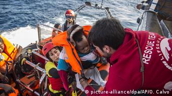 Sauvetage de migrants en Méditerranée