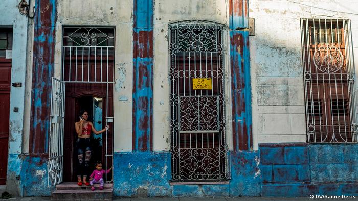 A street scene in Havana (DW/Sanne Derks)