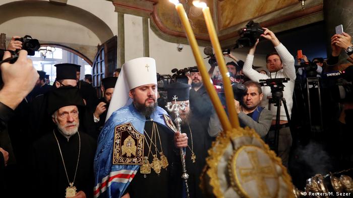 Türkei - Unterzeichnungszeremonie von Tomos der orthodoxen Kirche in der Ukraine (Reuters/M. Sezer)