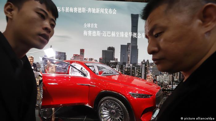 Mercedes-Maybach auf Automesse in Peking (picture alliance/dpa)
