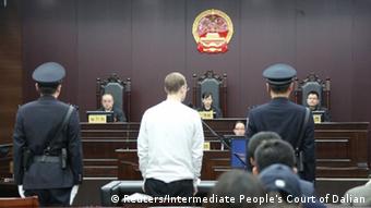 Kanada China Prozess Robert Lloyd Schellenberg (Reuters/Intermediate People's Court of Dalian)