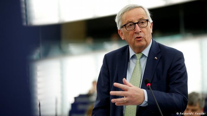 EU-Parlament in Straßburg | Jean-Claude Juncker, Präsident Europäische Kommission (Reuters/V. Kessler)