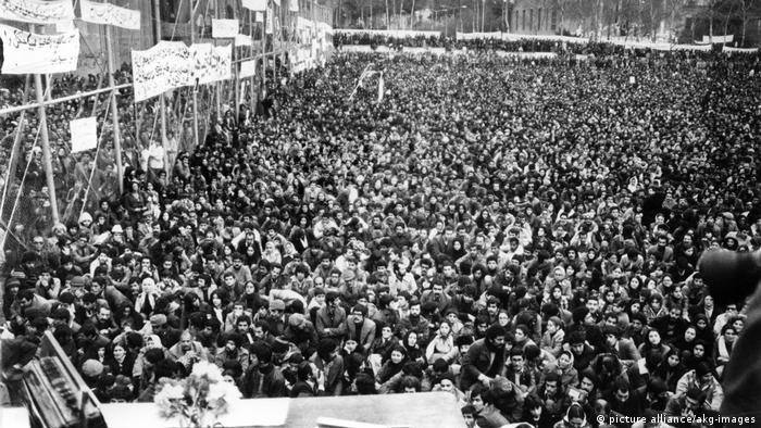 Iranische Revolution 1979 - Demonstration