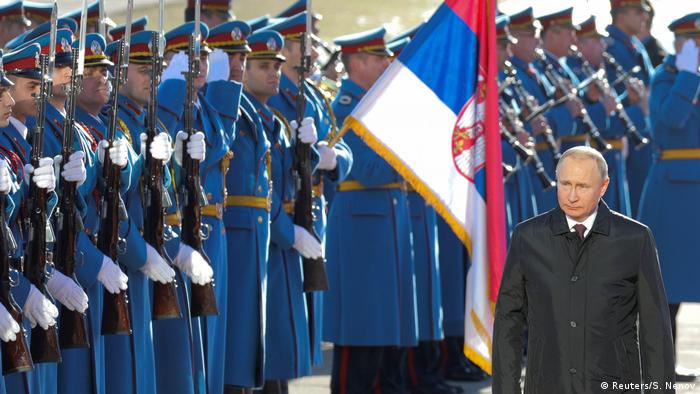 Serbien, Belgrad: Wladimir Putin macht Staatsbesuch (Reuters/S. Nenov)