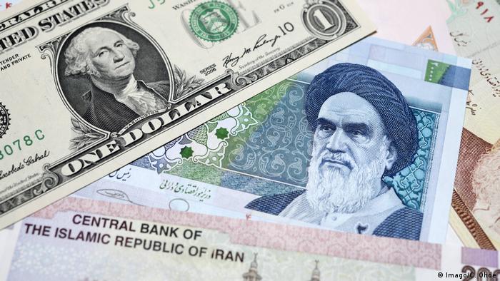 Iranian rial & US dollar (Imago/C. Ohde)