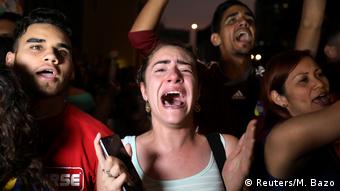 Bildergalerie Venezuela Proteste Diaspora (Reuters/M. Bazo)