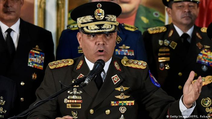 Venezuela Caracas neuer Verteidigungsminister Vladimir Padrino Lopez (Getty Images/AFP/L. Robayo)