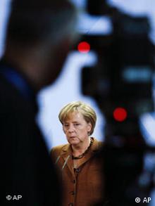 Bundeskanzlerin Angela Merkel Symbolbild (AP)