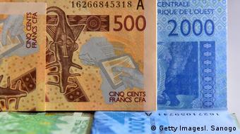 Die Währung Franc CFA (Getty ImagesI. Sanogo)
