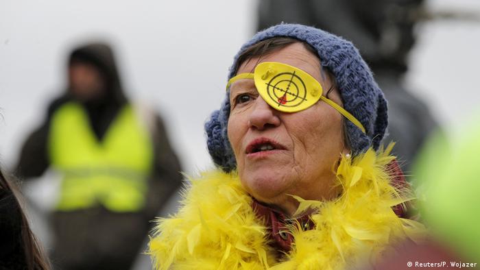 Frankreich Gelbwesten-Protest in Paris (Reuters/P. Wojazer)