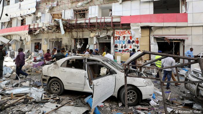Explosion in Mogadishu, Somalia (Reuters/F. Omar)