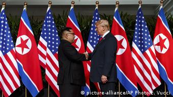 Kim ve Trump'ın ilk buluşması Haziran 2018'de Singapur'da gerçekleşmişti.