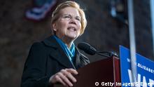 USA Santorin Elizabeth Warren gibt Präsidentschaftskandidatur bekannt