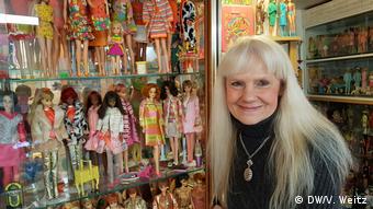 Bettina Dorfmann Barbie-Puppen-Sammlerin aus Düsseldorf (DW/V. Weitz)