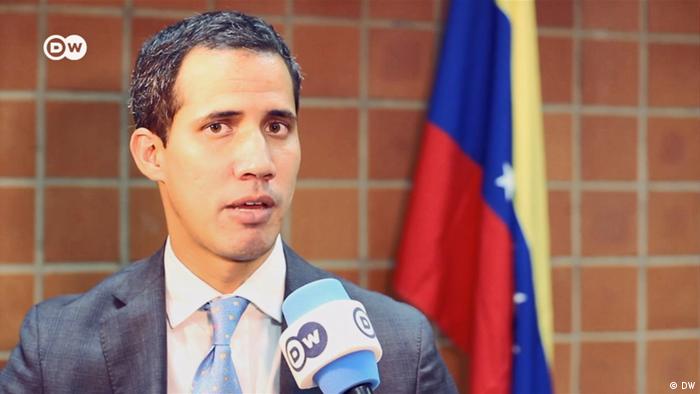 Juan Guiadó, autoproclamado presidente encargado de Venezuela