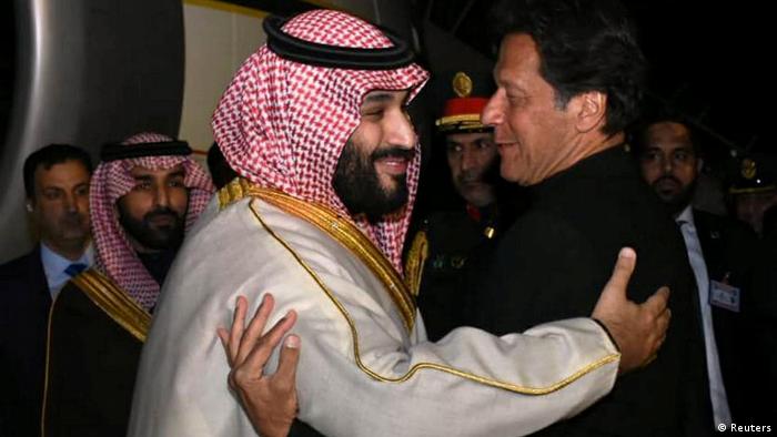 Mohammad bin Salman in Pakistan Imran Khan 