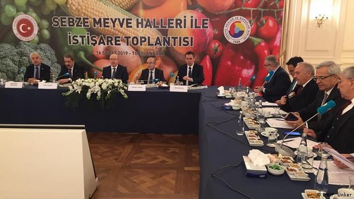 Türkei Sitzung zu Marktgesetzen in Ankara (DW/P. Ünker)