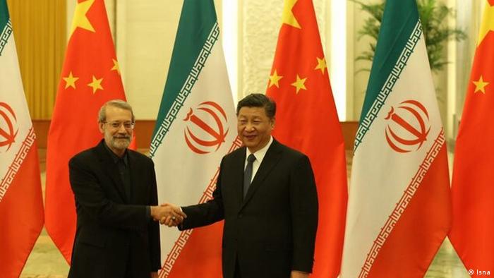 Ali Larijani, Irans Parlamentschef in China (Isna)