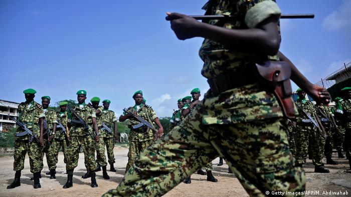 AMISOM soldiers in Mogadishu (Getty Images/AFP/M. Abdiwahab)