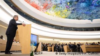 Schweiz Genf UN Menschenrechtsrat Antonio Guterres (Getty Images/AFP/F. Coffrini)