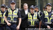 Australien, Melbourne: Kardinal George Pell wegen Kindesmissbrauchs verurteilt