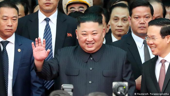 Vietnam, Dong Dang: Staatsbesuch Kim Jong Un (Reuters/A. Perawongmetha)