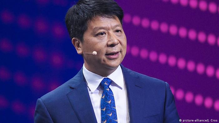 Guo Ping, rotierender Vorsitzender von Huawei (picture-alliance/J. Cros)