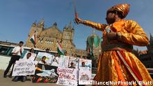 Indien Mumbai Reaktionen nach Luftangriff auf JeM 