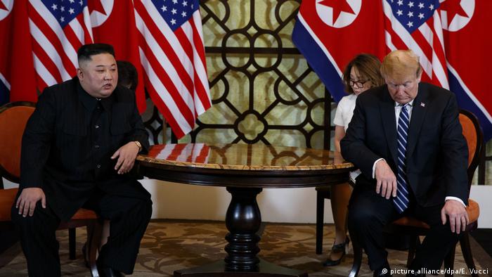  Дональд Трамп и Ким Чен Ын