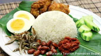 Nasi Lemak，马来西亚的国菜（马来西亚旅游促进委员会）