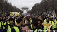 Frankreich Gelbwesten Proteste in Paris