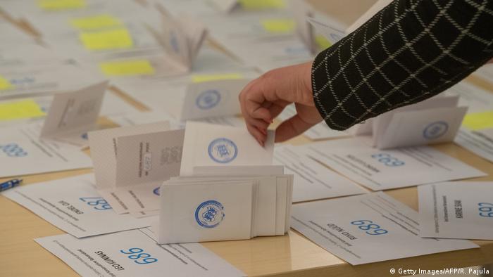 Estonia election ballots (Getty Images/AFP/R. Pajula)